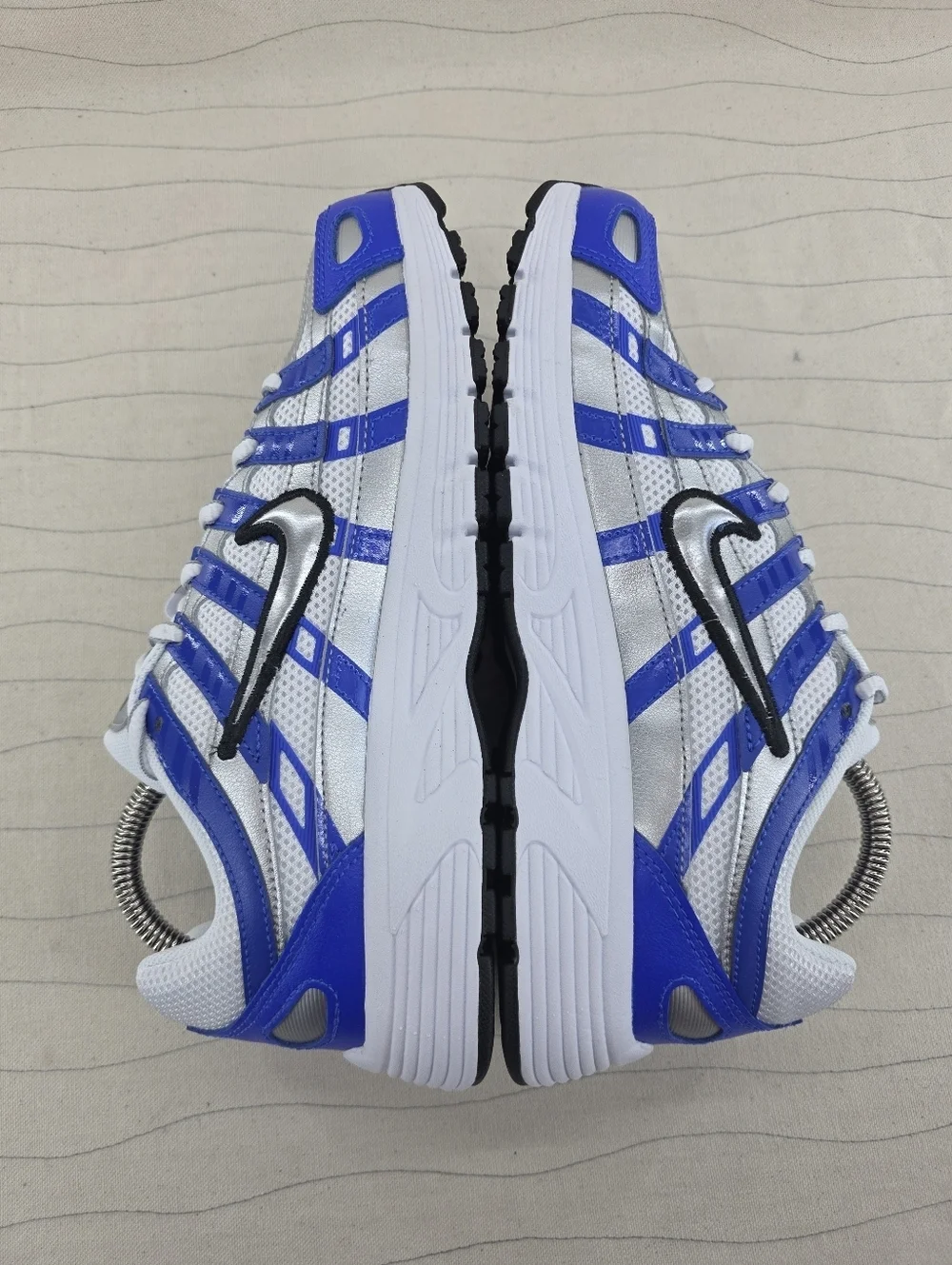 Nike Youth P-6000 GS Racer Blue Silver Unisex Kids Shoes HV5064-402 Size 6Y NEW